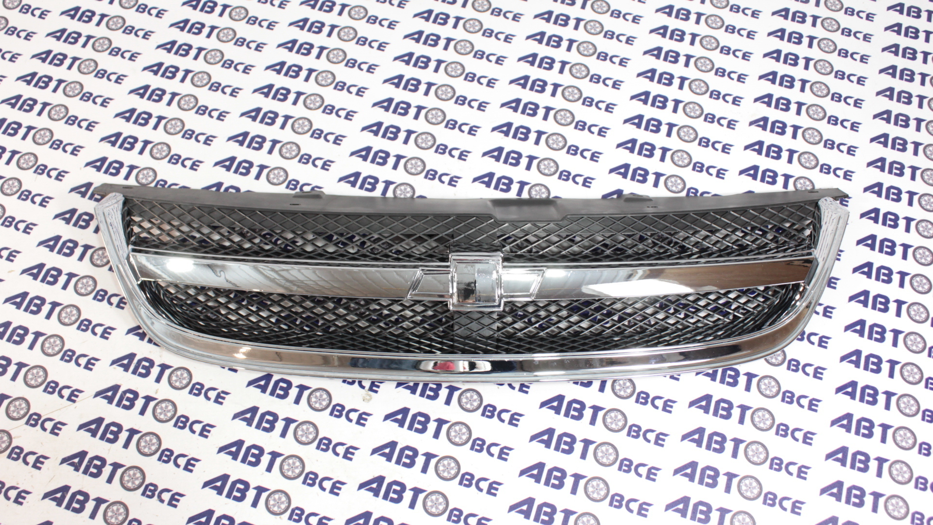 Решетка радиатора (черная) Lacetti седан хромированная ATEK